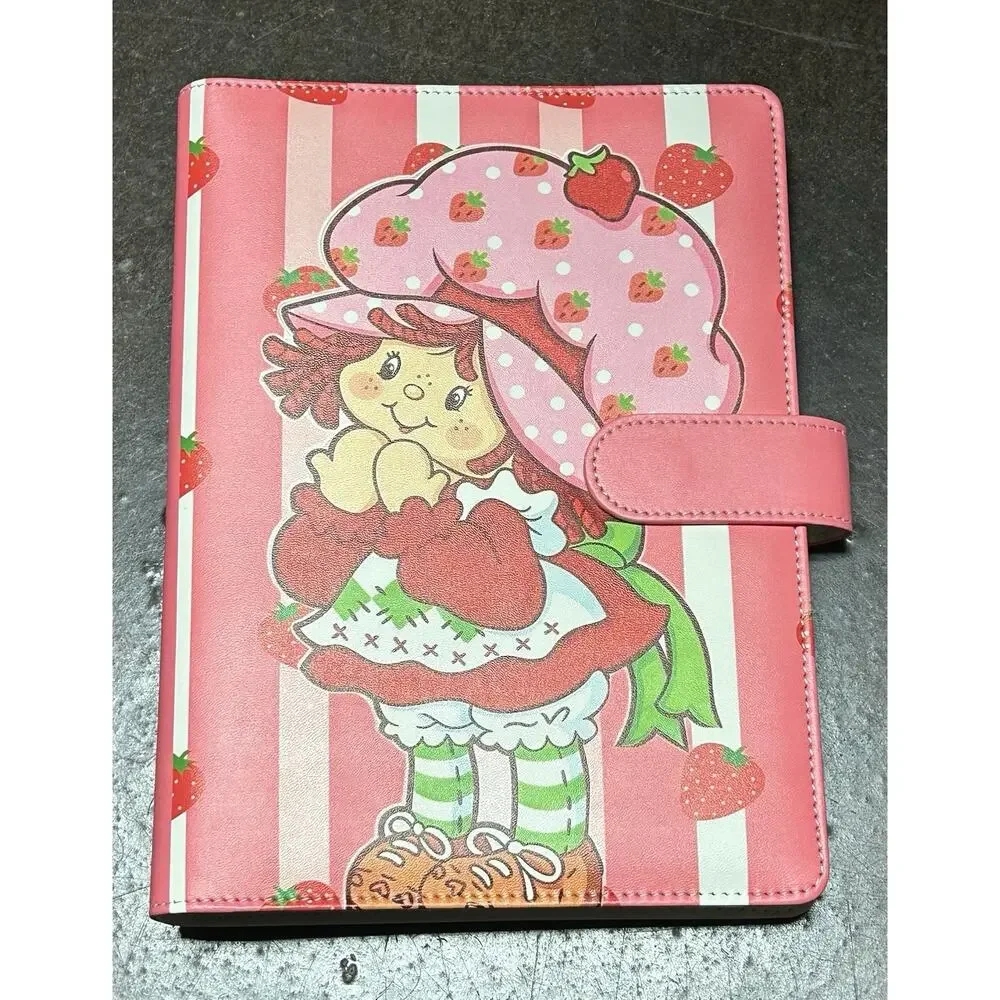 Strawberry Shortcake A5 Binder w/ Printed Stationery paper & Tote